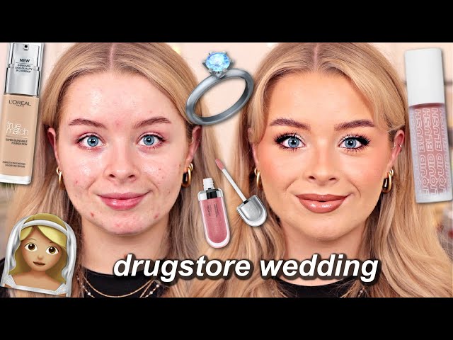 Fully DRUGSTORE *Wedding Guest* Makeup!!! For TOTAL BEGINNERS