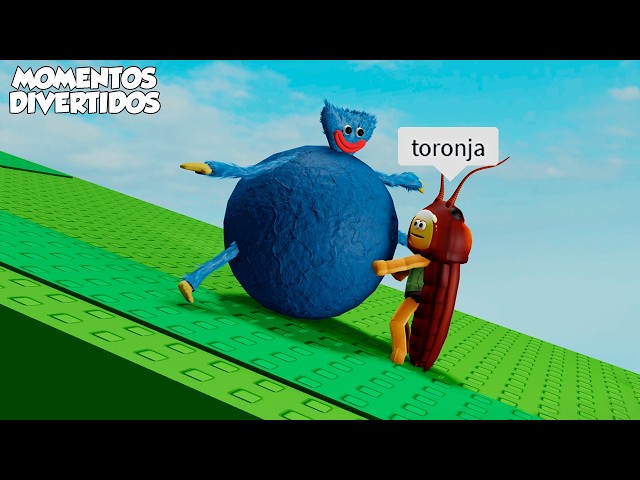 OBBY PERO ERES UNA BOLA MOMENTOS DIVERTIDOS (ROBLOX)