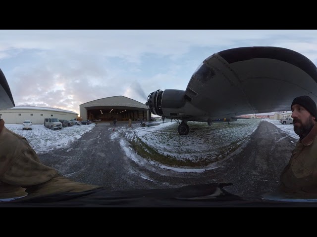 "The Movie" Memphis Belle cold weather engine runs Late fall 2018