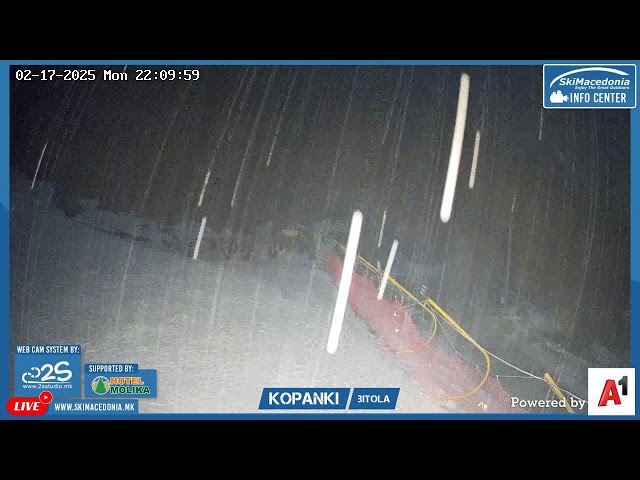 Kopanki Live Camera by 2S, Ski Macedonia