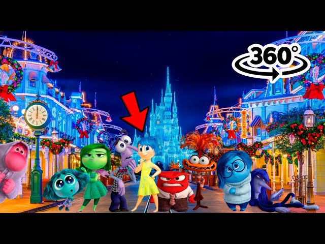 VR 360° Find the Emotions - Inside Out | Finding Challenge in Disney - 4K Interactive Challenge