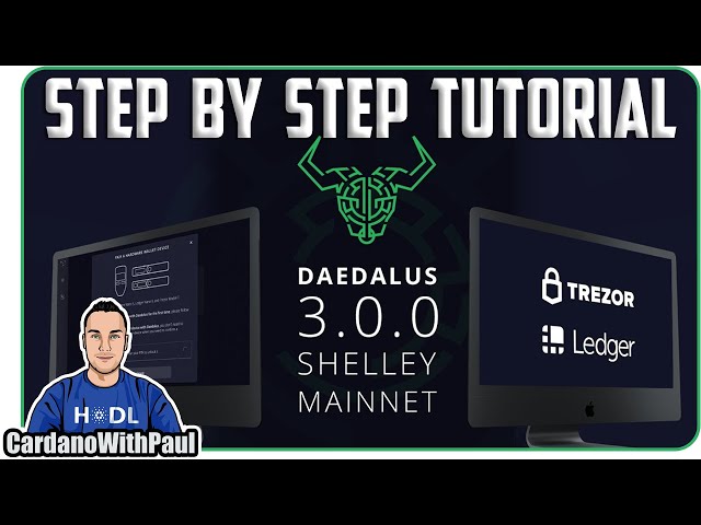 Ledger Support is LIVE in Daedalus Wallet | FULL Walkthrough