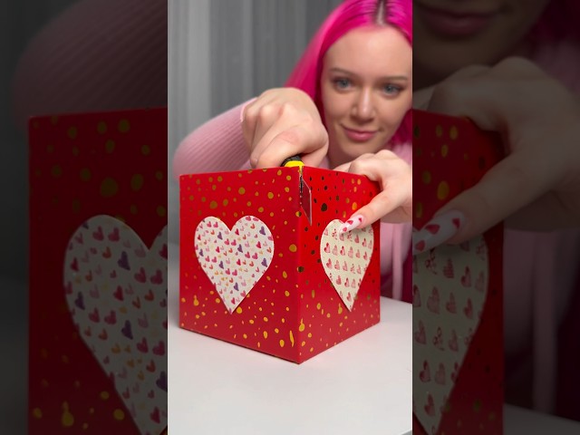 Vday GIFT IDEA😍🎁 #unboxing #diy #homedecor #handmade #valentinesday #galentinesday