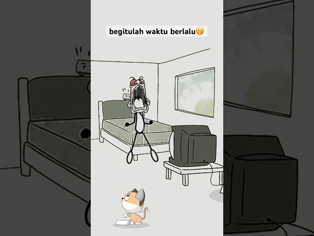 beginilah rasanya ngegame vs sekolah #short #animation #lucu