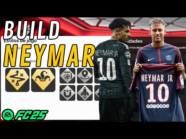 🎮 EA FC 25 CLUBS - BUILD NEYMAR 2017 ( NÍVEL 100 )