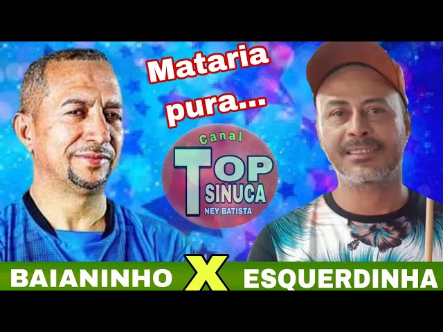 Baianinho de Mauá x Esquerdinha (torneio) #sinuca #baianinhodemauá