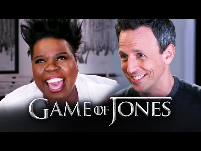 Every Game of Jones Ever on Late Night with Seth Meyers ft. Leslie Jones