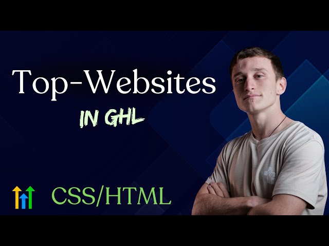 Schöne GoHighLevel-Seiten erstellen mit CSS und HTML