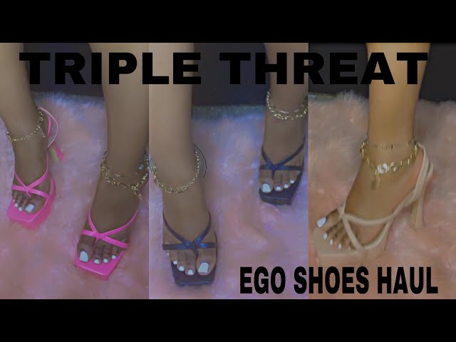 TRIPLE THREAT HEELS YOU NEED TO ORDER! | SQUARE TOE | EGO SHOES OFFICIAL