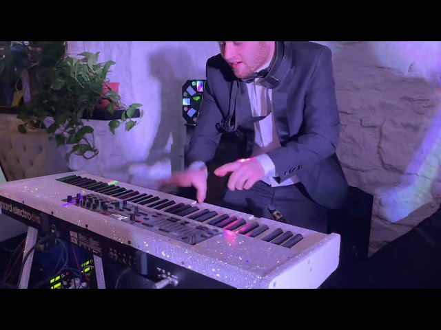 The Sparkle Band's Keys Player Performs An EPIC Solo At Wedding