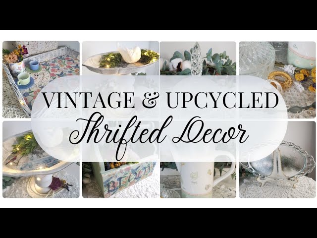 THRIFT FLIPS~ Upcycled Home Decor Ideas & Thrifted Vintage Finds!