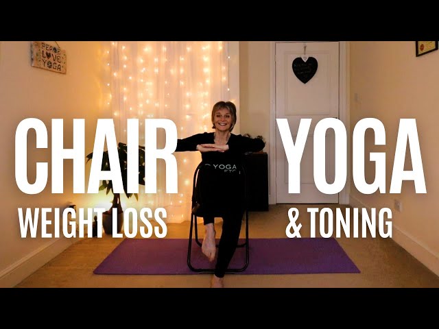 Chair Yoga for Toning & Weight Loss: Full-Body Core Workout