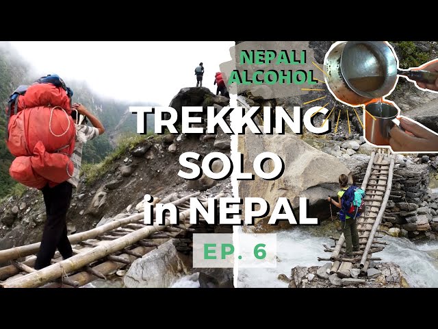 [EP.6] AVALANCHE HAPPENED - ANNAPURNA BASE CAMP TREK | NEPAL| SOLO TRAVEL