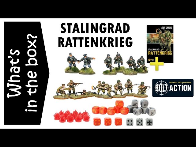 Bolt Action "Firefight" Stalingrad RattenKrieg Unboxing and review