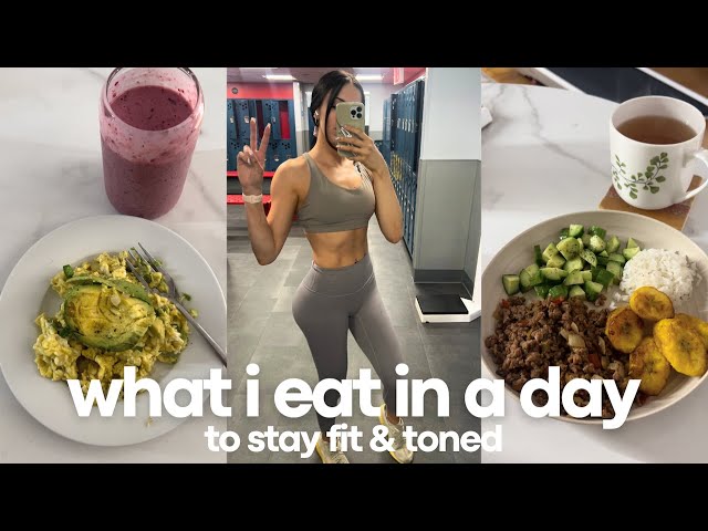 what i eat in a day to lose weight | high protein & healthy recipes