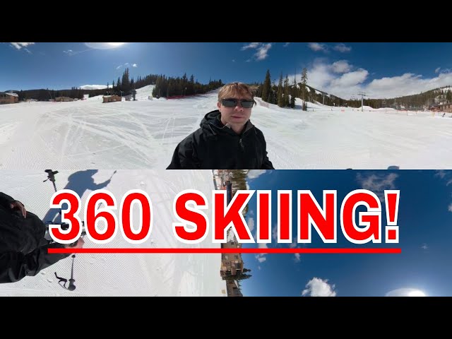 GOPRO 360 SKIING! (TRYING NOT TO DIE)