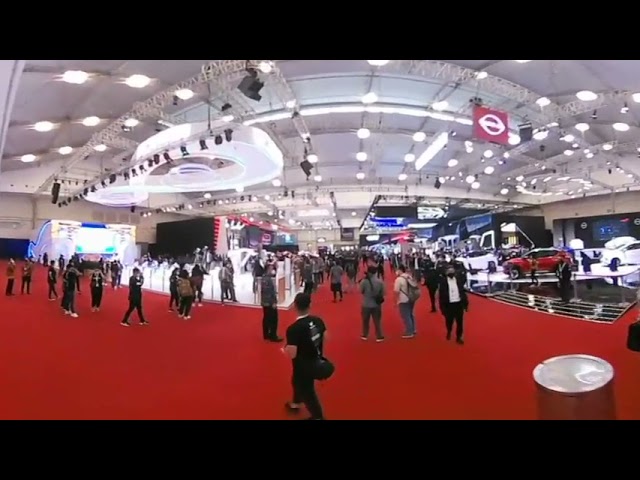 GIIAS 2021 Hall 3a (Lexus) to Hall 1 (Toyota) to in 360