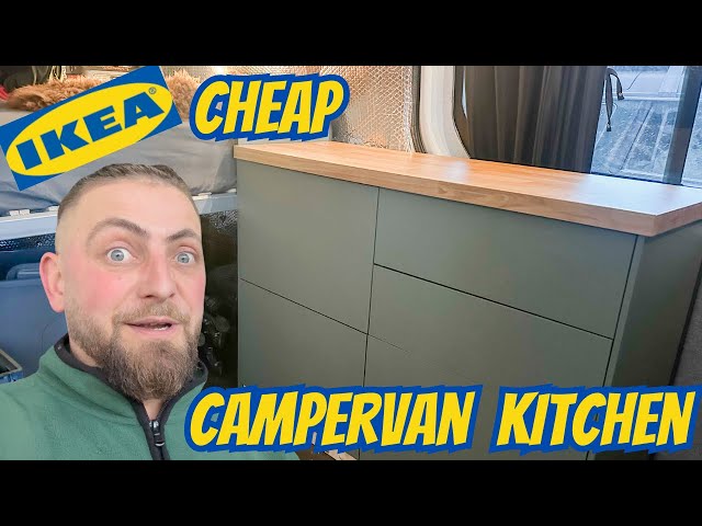 IKEA Hack | DIY Campervan Kitchen Pod In My Mercedes Sprinter Van