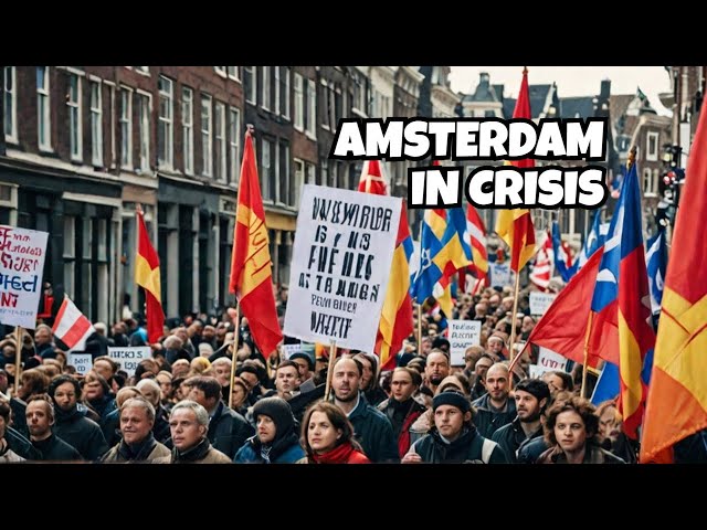 Israel-Palestine Conflict Reaches Boiling Point in Amsterdam Streets!