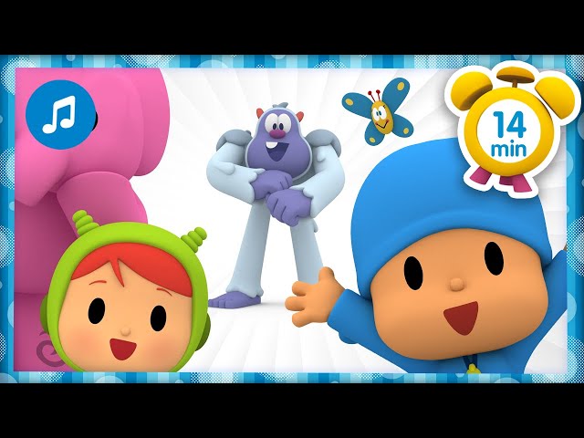 💃🥳A RAM SAM SAM + More  Nursery Rhymes & Kids Songs [ 14 minutes ] | Pocoyo