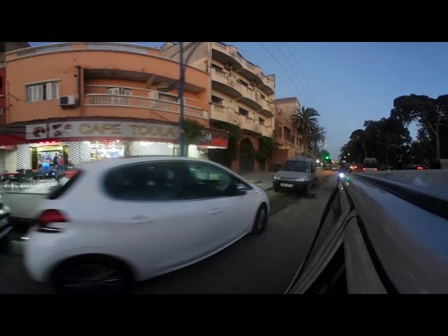 A tour of the Amir Abdelkader neighborhood, Oran, Algeria, Part 2 (360 ° Video)