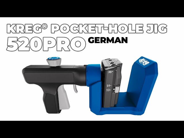 Kreg Pocket-Hole Jig 520 Pro | Deutsches Video | Kreg Europe