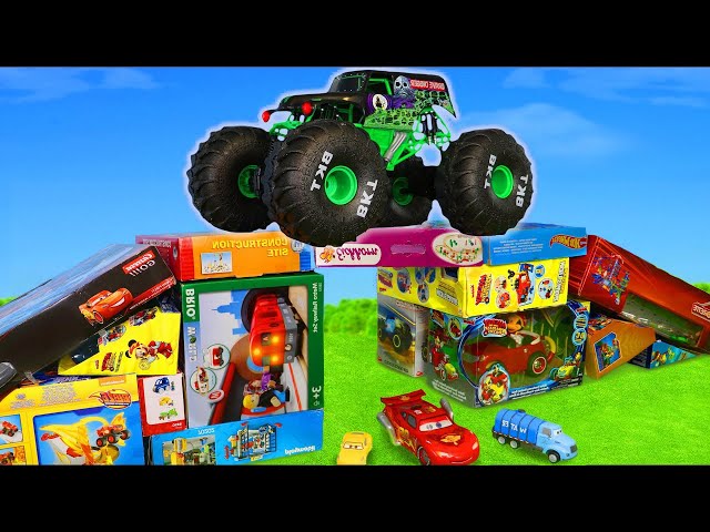 Monster Truck Obstacle Course for Kids