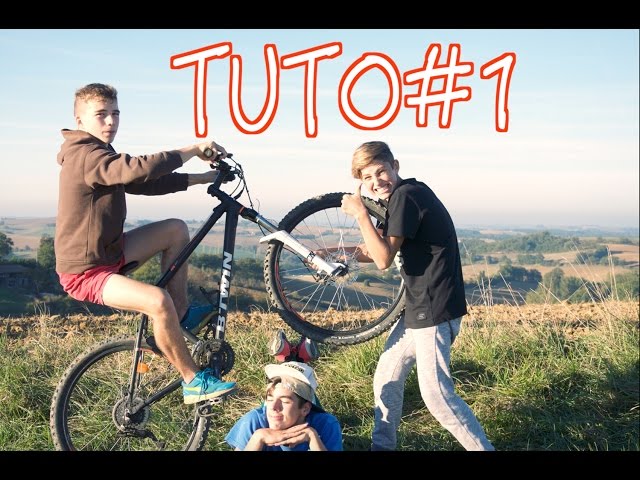 TUTO#1😍Comment faire des roues arrières/wheeling en vélo ? Mes conseils et astuces👍🏻CrossOnly👈🏻