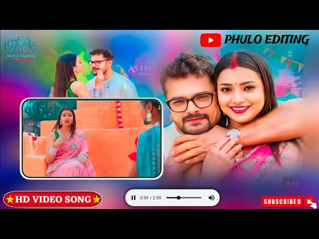 Holi Trending Star Ka Bhojpuri New song 2025 | #phuloediting  | Viral Video Reels | Insta Super hit