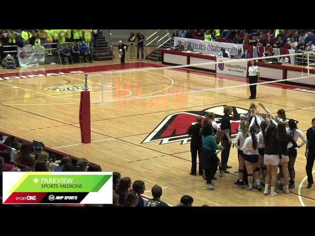 Carroll 0 vs Cathedral 3 | State Championship Volleyball Broadcast 11-7-15