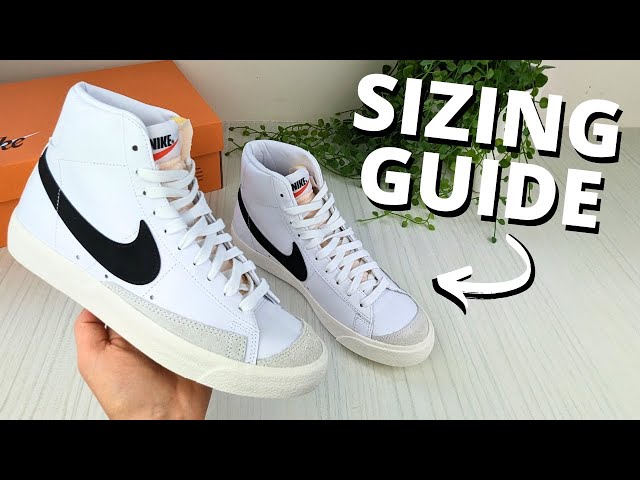 NIKE BLAZER SIZING GUIDE: Are Nike Blazers True To Size? (CHARTS)