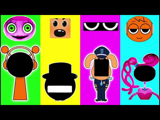 Incredibox Sprunki -  Incredibox Sprunki 2 - Sherif Labrador -  Poppy Playtime  - Tiles Hop EDM Rush