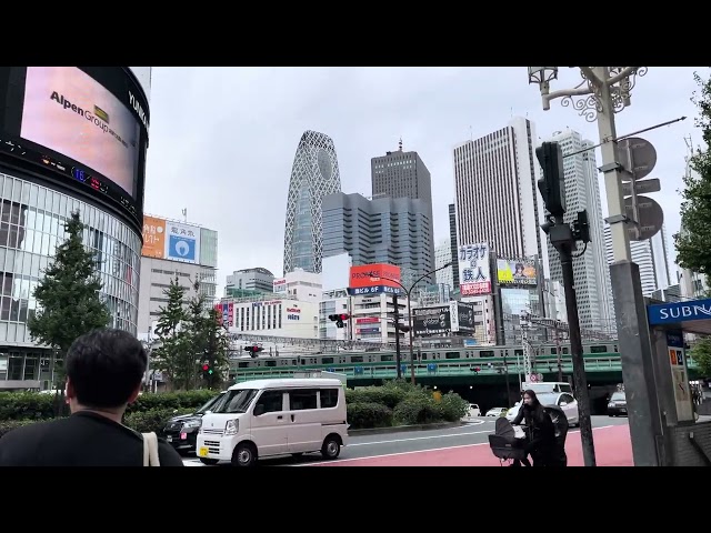 [4K 60fps] Tokyo - Seibu-shinjuku⇒JRShinjuku