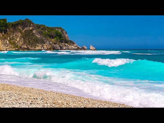 The Most Relaxing Waves Ever - Ocean Sounds to Sleep, Study and Chill