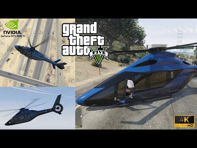 "GTA 5 in 2024: Ultimate Gameplay Experience with New Helocopter Gameplay : | KGS Gamer's