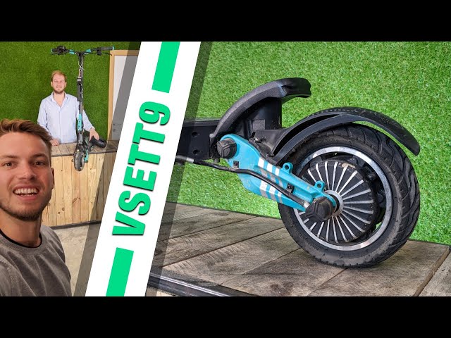 TUTO VSETT - Changer la ROUE ARRIÈRE d’une Trottinette VSETT9 - Pneu et Chambre à air 🛴💚