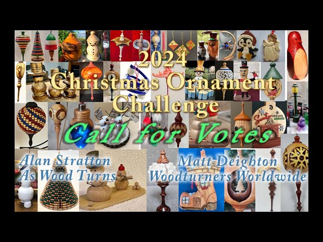 2024 Christmas Ornament Challenge Call For Votes