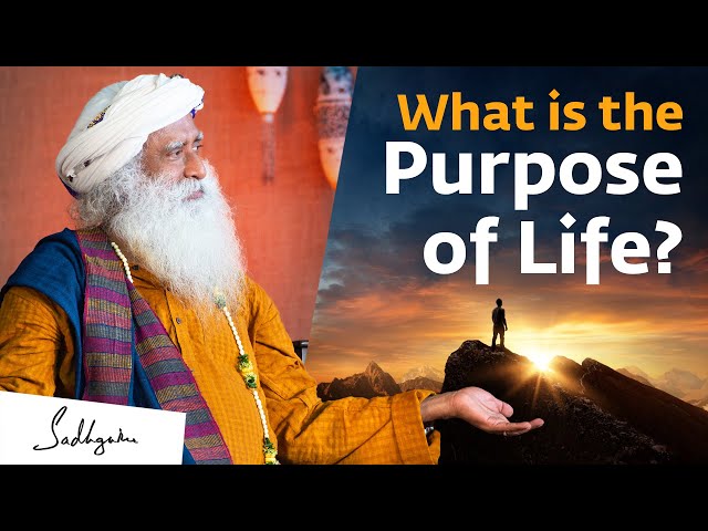 What is the Purpose of Life? - Sadhguru