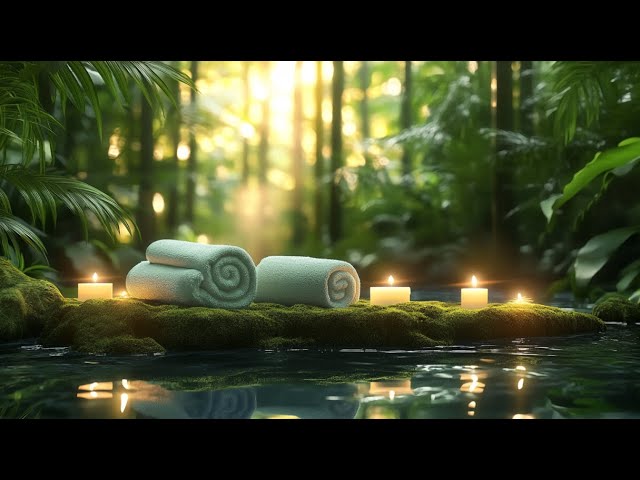 Relaxing Music - Water Sounds & Soothing Piano to Relieve Anxiety and Restlessness 🌿Reduce Stress