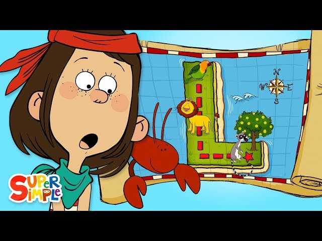 Alphabet Cartoon - A Looney Adventure on "L" Island with the ABC Pirates