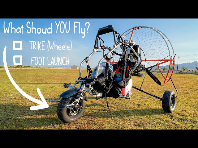 PARAMOTOR vs TRIKES: With or Without Wheels???