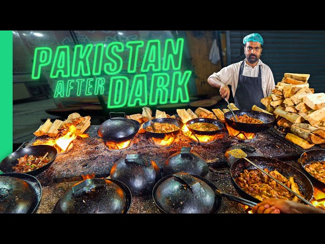 Pakistan Street Food at Night!! Vegans Won’t Survive Here!!