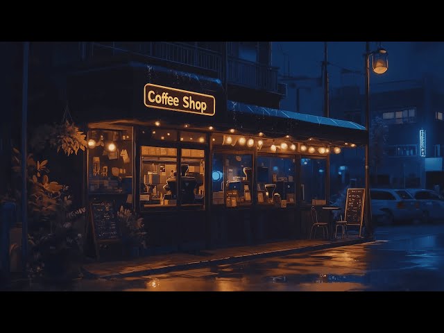 1980s & 90s Lofi Hip Hop Beats 🌆 Cozy Coffee Shop & Nostalgic Late Night Coffee ☕ Lofi Rain Playlist