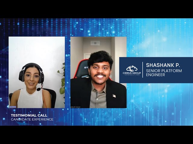 Cirrus Testimonials: Shashank’s Journey to Transforming AI and Cloud Operations