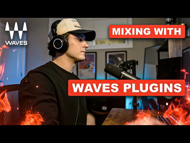 Making a song from SCRATCH with WAVES Plugins (FL STUDIO 21)