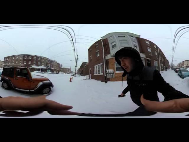 Blizzard Jonas 360 Video