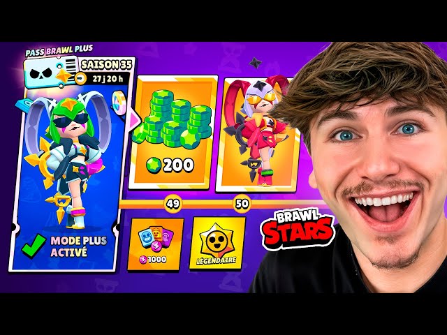 J’ACHÈTE EN ENTIER LE BRAWL PASS + !! (Incroyable)