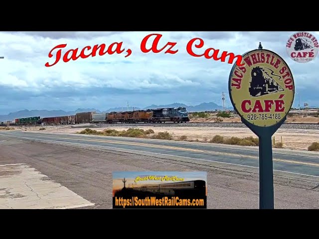 Tacna, AZ | UPRR Gila Sub, MP 780.9 - PTZ | SouthWest RailCams LIVE