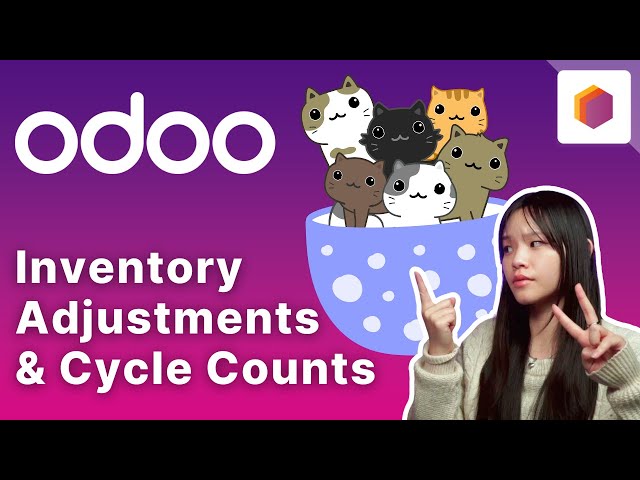 Inventory Adjustments & Cycle Counts | Odoo Inventory