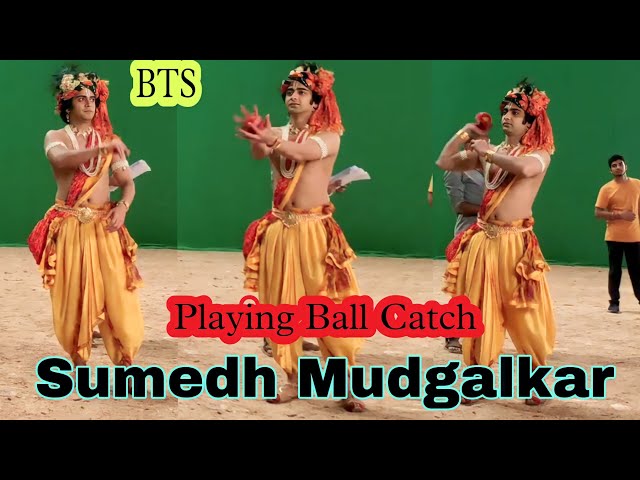 Sumedh Mudgalkar Playing Ball Catch 🏀  || Sumedh Mudgalkar || Behind The Scene #sumedhmudgalkar